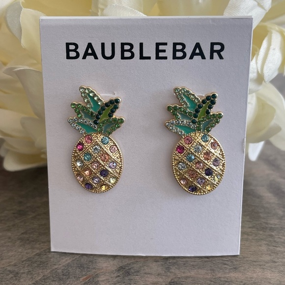 BaubleBar Jewelry - BAUBLEBAR Pineapple Earrings